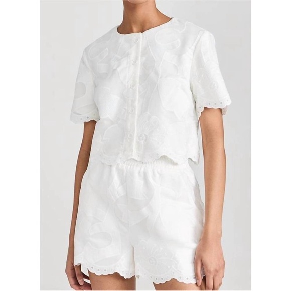 AMANDA UPRICHARD | Finley Top | White | L - Picture 1 of 6
